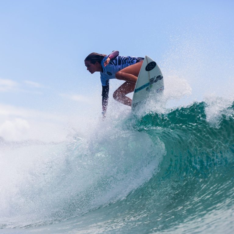 surfs on day 2 of the 2018 Sydney Surf Pro QS6,000